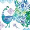 Jewel Peacocks I Poster Print by Farida Zaman - Item # VARPDX41802